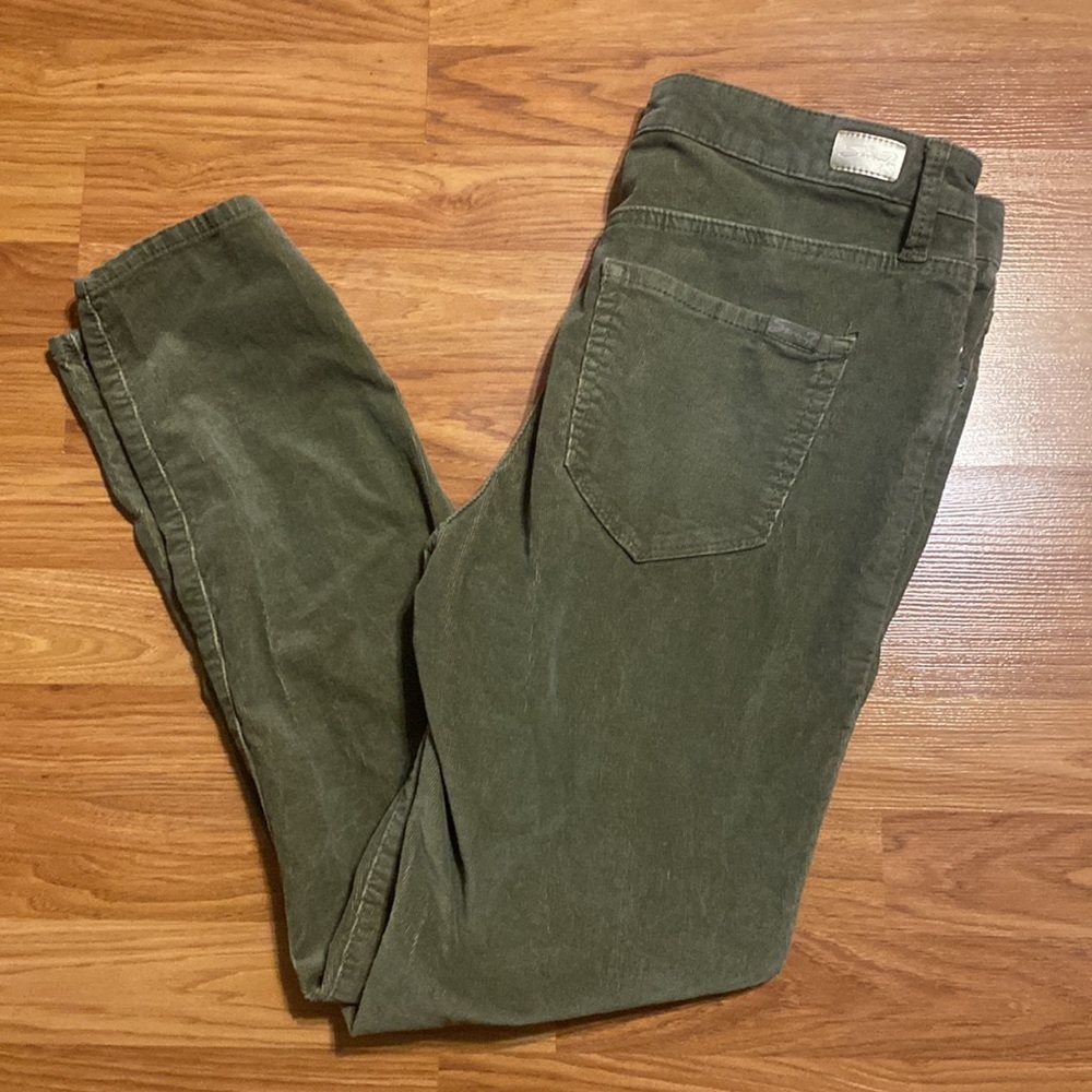 Green Corduroy Pants